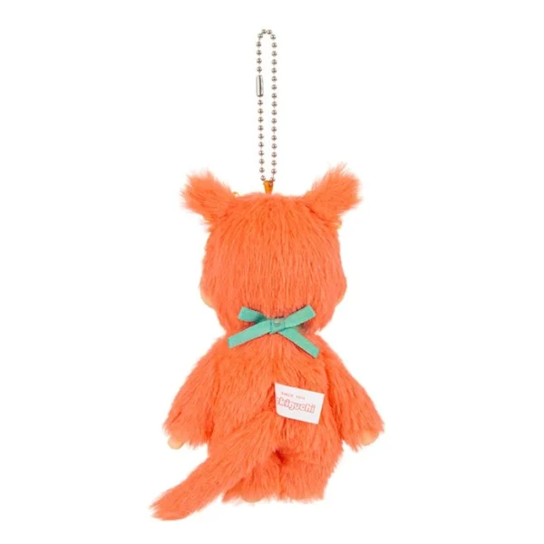 Monchhichi COLORS Orange Girl Keychain - Image 3